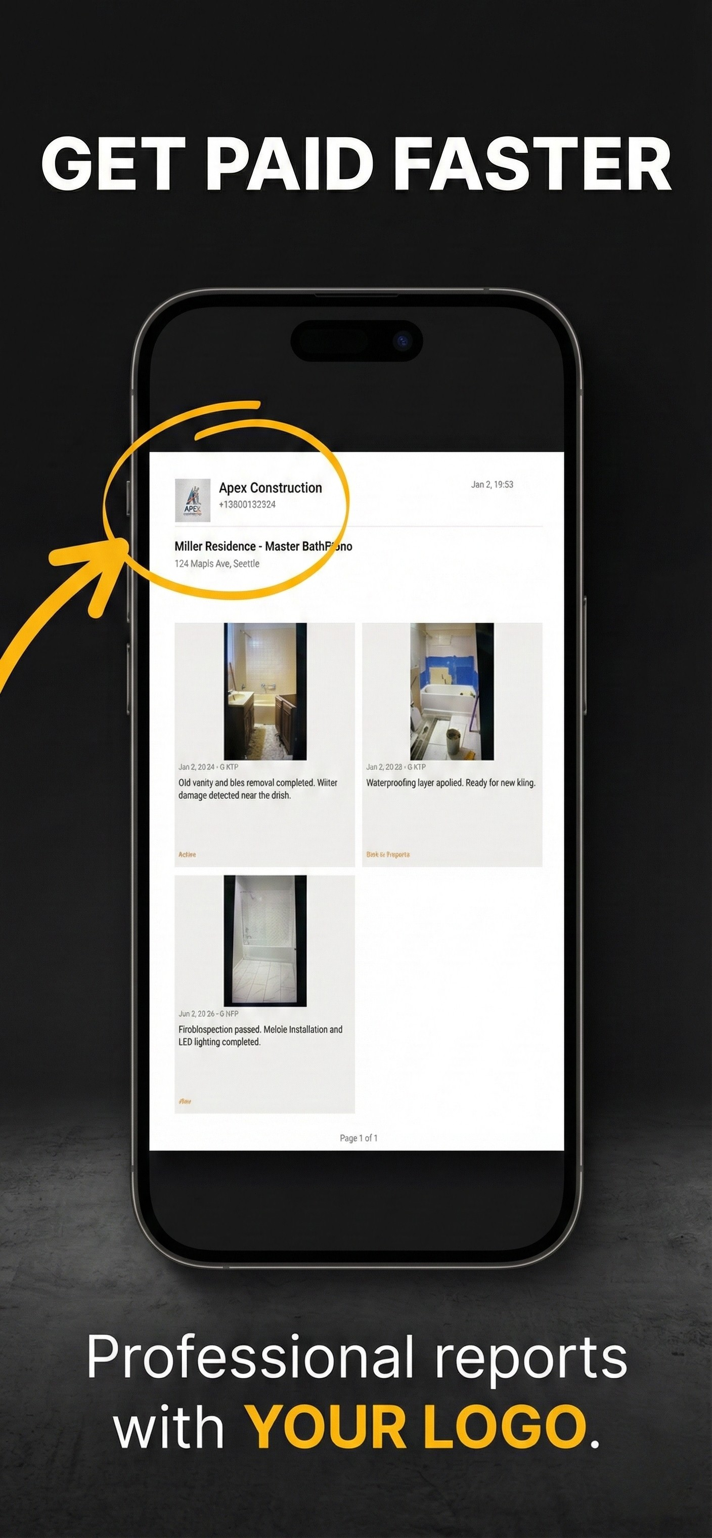 SiteGrid App - Get Paid Faster